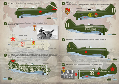 Print Scale 32-015 1/32 Polikarpov I-16 Part 1 32-015 Scale 1/32