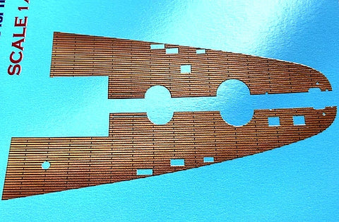 Print Scale 3D350-001 1/350 3D printed wooden decks for Hobby Boss “Dunkerque”