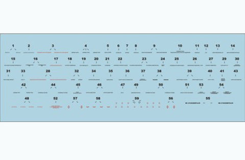 Print Scale 48-008 1/48 MiG-21 “Fishbed” Markings 48-008 1/48