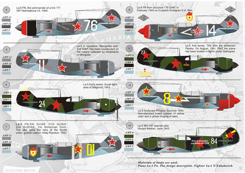 Print Scale 48-018 1/48 La-5  Part 1