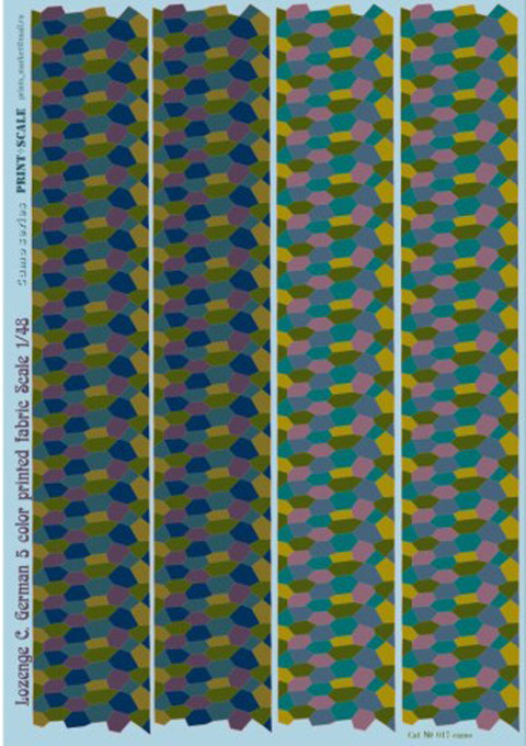 Print Scale 48-025 1/48 Fokker D VII Part 1  The complete set 4 leaf