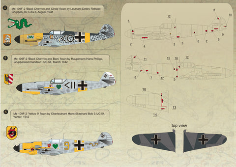 Print Scale 48-049 1/48 Messershmit Me-109 F2 Part 2