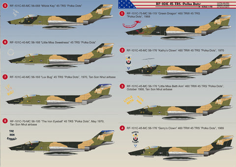 Print Scale 48-050 1/48 RF-101C Voodoo
