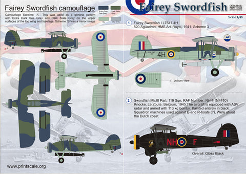 Print Scale 48-051 1/48 Swordfish