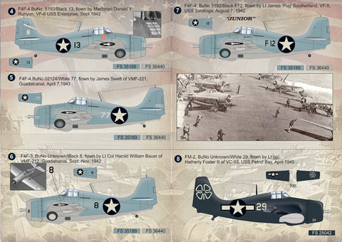 Print Scale 48-055 1/48 Wildcat and Martlet Aces