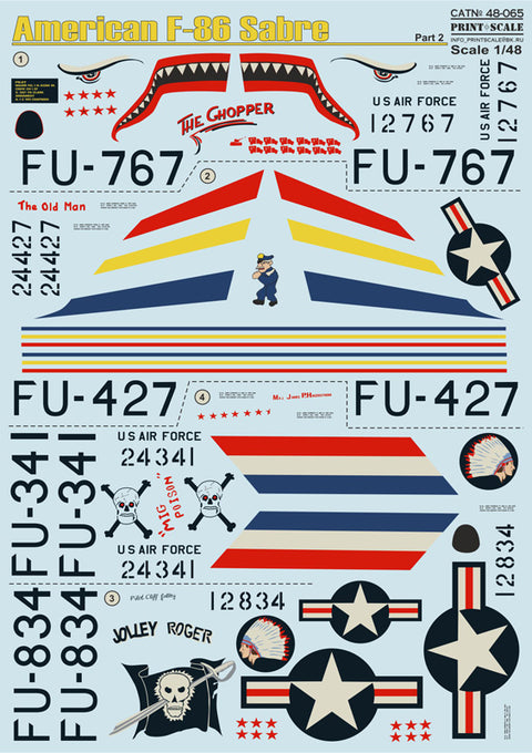 Print Scale 48-065 1/48 F-86E Sabre Part 2
