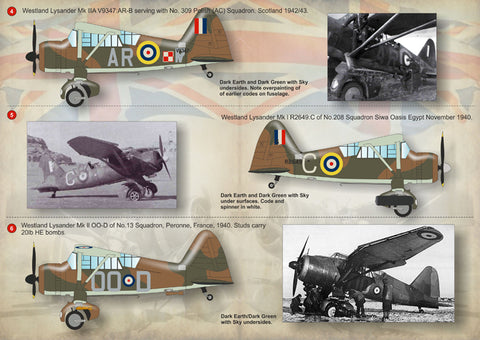 Print Scale 48-083 1/48 Westland Lysander