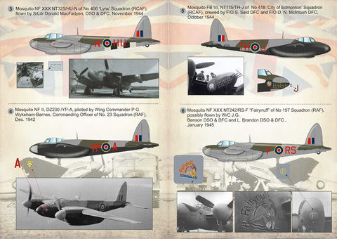 Print Scale 48-085 1/48 De Havilland Mosquito Part 1