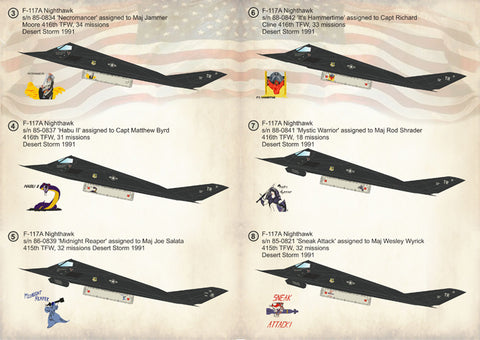 Print Scale 48-112 1/48 Lockheed F-117 Nighthawk Part 2