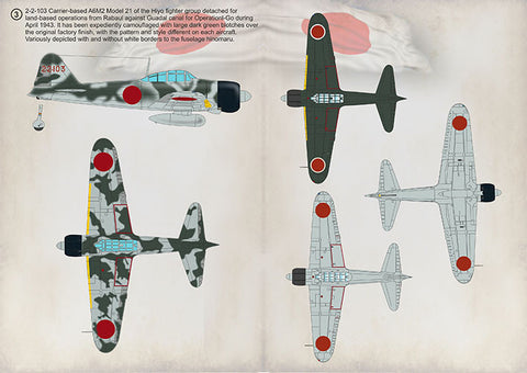 Print Scale 48-165 1/48 Mitsubishi Zero A6M2 - A6M3 Part 2