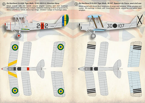 Print Scale 48-180 1/48 De Havilland Tiger Moth Part 2