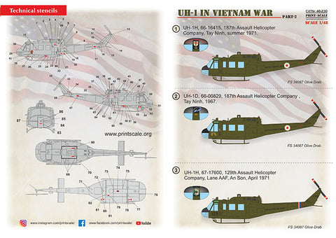 Print Scale 48-230 1/48 UH-1 Huey in Vietnam War Part 2 - 1_d5cd0d04-0e17-4c49-a6e5-298210312a99