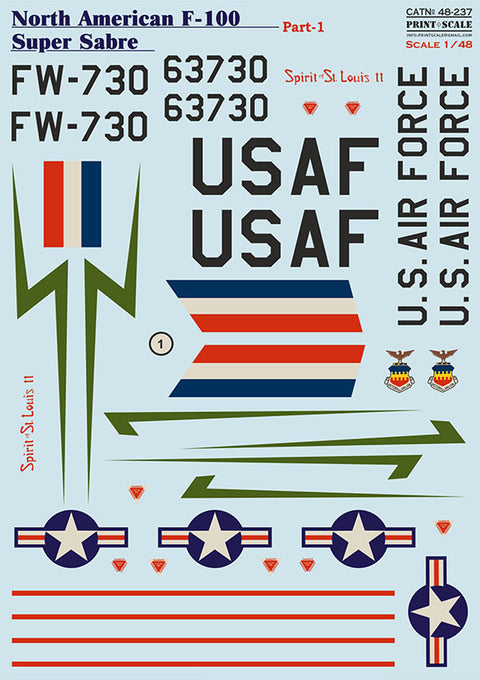 Print Scale 48-237 1/48 F-100 Super Sabre. Part 1 - 9e100f8e-077c-4ac0-96bf-8004352bd622