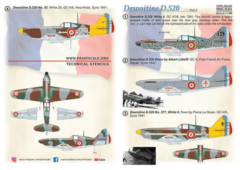 Print Scale 48-249 1/48 Dewoitine D.520 Part 1 - 1_949146db-49e3-45f6-b0e6-aaff98a8335f