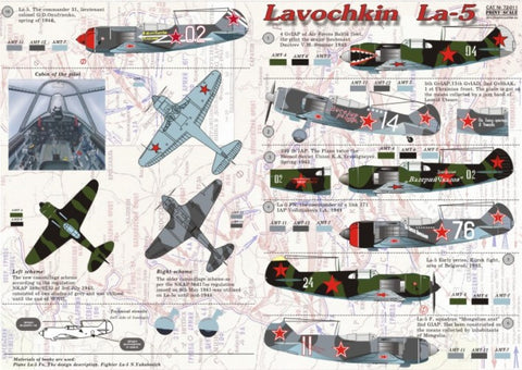 Print Scale 72-011 1/72 La-5    1,5