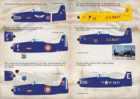 Print Scale 72-013 1/72 F8F Bearcat