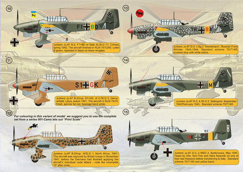 Print Scale 72-014 1/72 Junkers Ju-87 Stuka