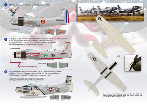 Print Scale 72-055 1/72 Skyraider