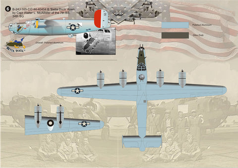 Print Scale 72-060 1/72 B-24 Liberator 72-060 Scale 1/72