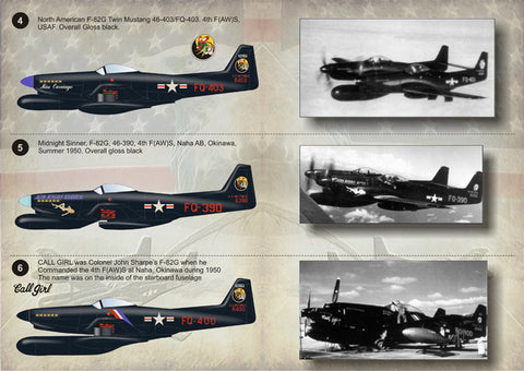 Print Scale 72-067 1/72 F-82 Twin Mustang