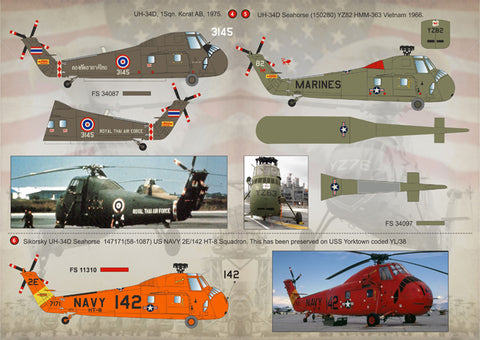 Print Scale 72-092 1/72 Sikorsky H-34 Part 2