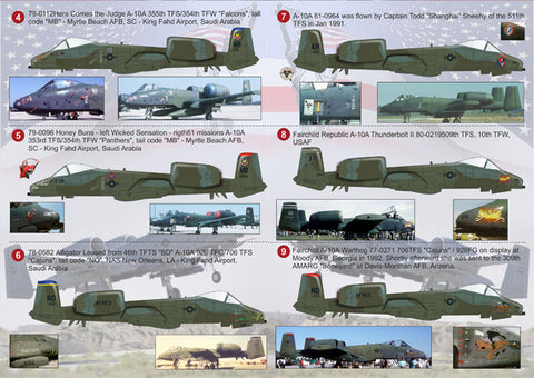 Print Scale 72-102 1/72 A-10 Thunderbolt II 72-102 Scale 1/72