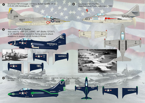 Print Scale 72-113 1/72 Grumman F9F Panther