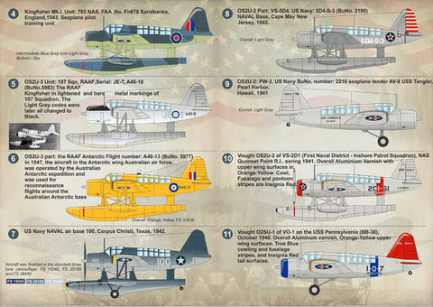 Print Scale 72-122 1/72 OS2U Kingfisher