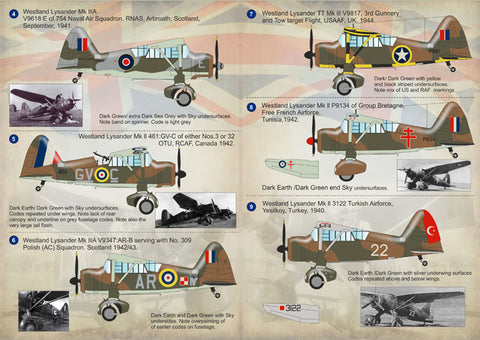 Print Scale 72-129 1/72 Westland Lysander