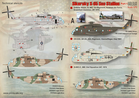 Print Scale 72-134 1/72 Sikorsky S-65 Sea Stallion Part 1