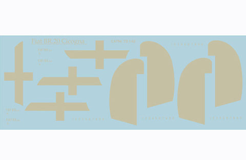 Print Scale 72-142 1/72 Fiat BR.20 Cicogna