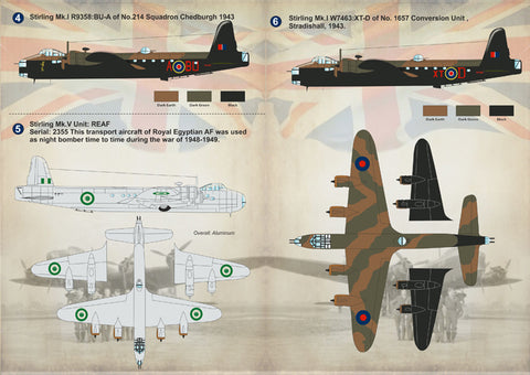 Print Scale 72-145 1/72 Short Stirling Part 2