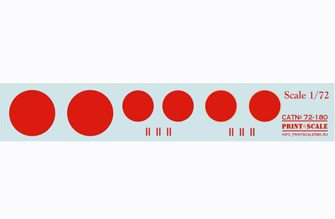 Print Scale 72-180 1/72 Aichi D3A1 Val