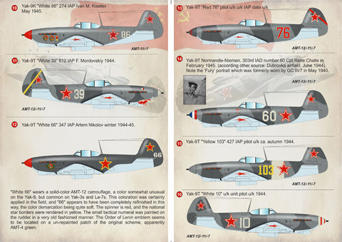 Print Scale 72-190 1/72 Yakovlev Yak-9 Part 2