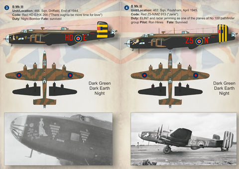 Print Scale 72-201 1/72 Handley Page Halifax Part 3