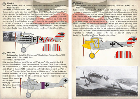 Print Scale 72-237 1/72 Pfalz D.III Aces of World War I