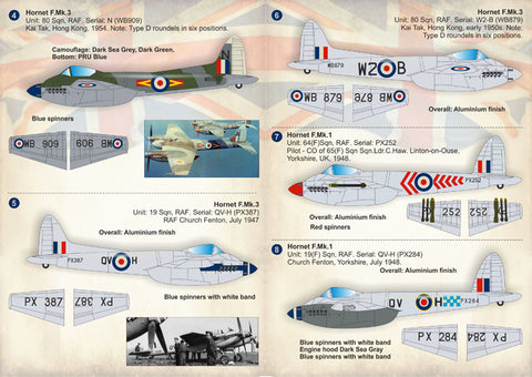 Print Scale 72-244 1/72 De Havilland DH.103 Hornet
