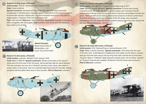 Print Scale 72-251 1/72 LFG Roland C.II Walfisch