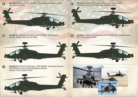 Print Scale 72-282 1/72 AH-64 Apache  Part 1