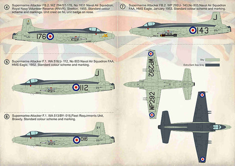 Print Scale 72-346 1/72 Supermarine Attaker   Part 2