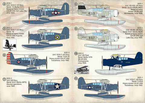 Print Scale 72-356 1/72 Curtiss SOC Seagull  Part 1