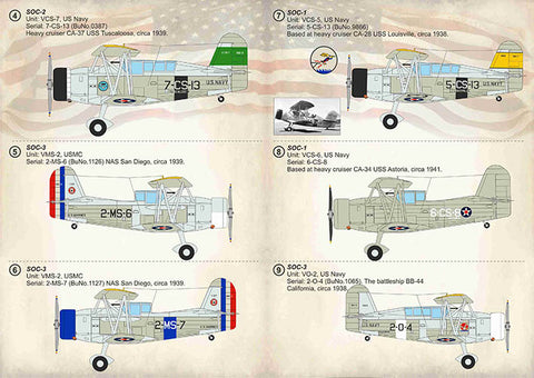 Print Scale 72-357 1/72 Curtiss SOC Seagull  Part 2