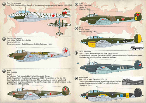 Print Scale 72-361 1/72 Petlyakov Pe-2