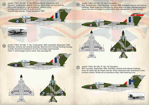 Print Scale 72-371 1/72 Gloster Javelin Mk-3 Part 2 In the complete set 2 sheets