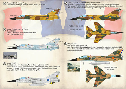 Print Scale 72-373 1/72 Dassault Mirage F.1 Part 1