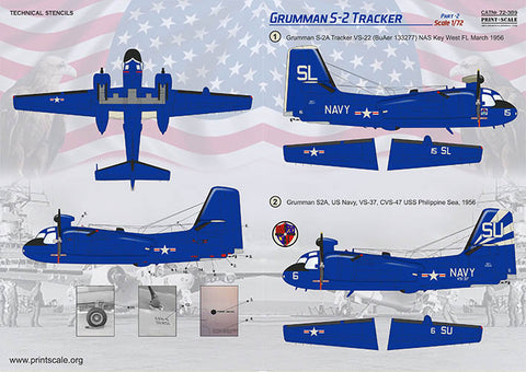 Print Scale 72-389 1/72 Grumman S-2 Tracker. Part 2