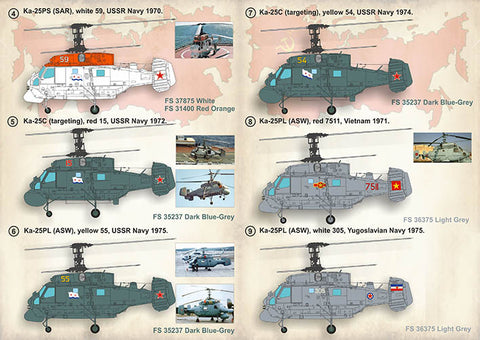 Print Scale 72-394 1/72 Kamov Ka-25 "Hormone"