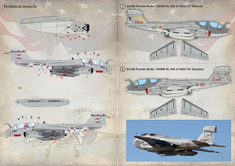 Print Scale 72-395 1/72 EA-6B Prowler Part 2