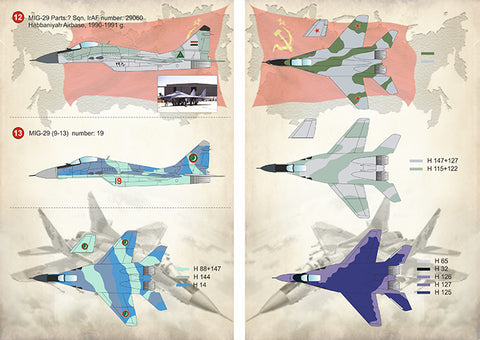 Print Scale 72-407 1/72 MiG 29 "Fulcrum"