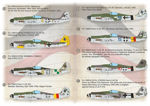 Print Scale 72-430 1/72 FW-190 D-9 Part 2
